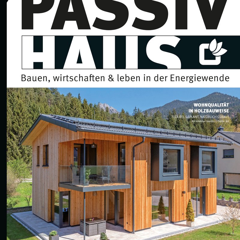 Wir sind im PASSIVHAUSmagazin 2026 vertreten